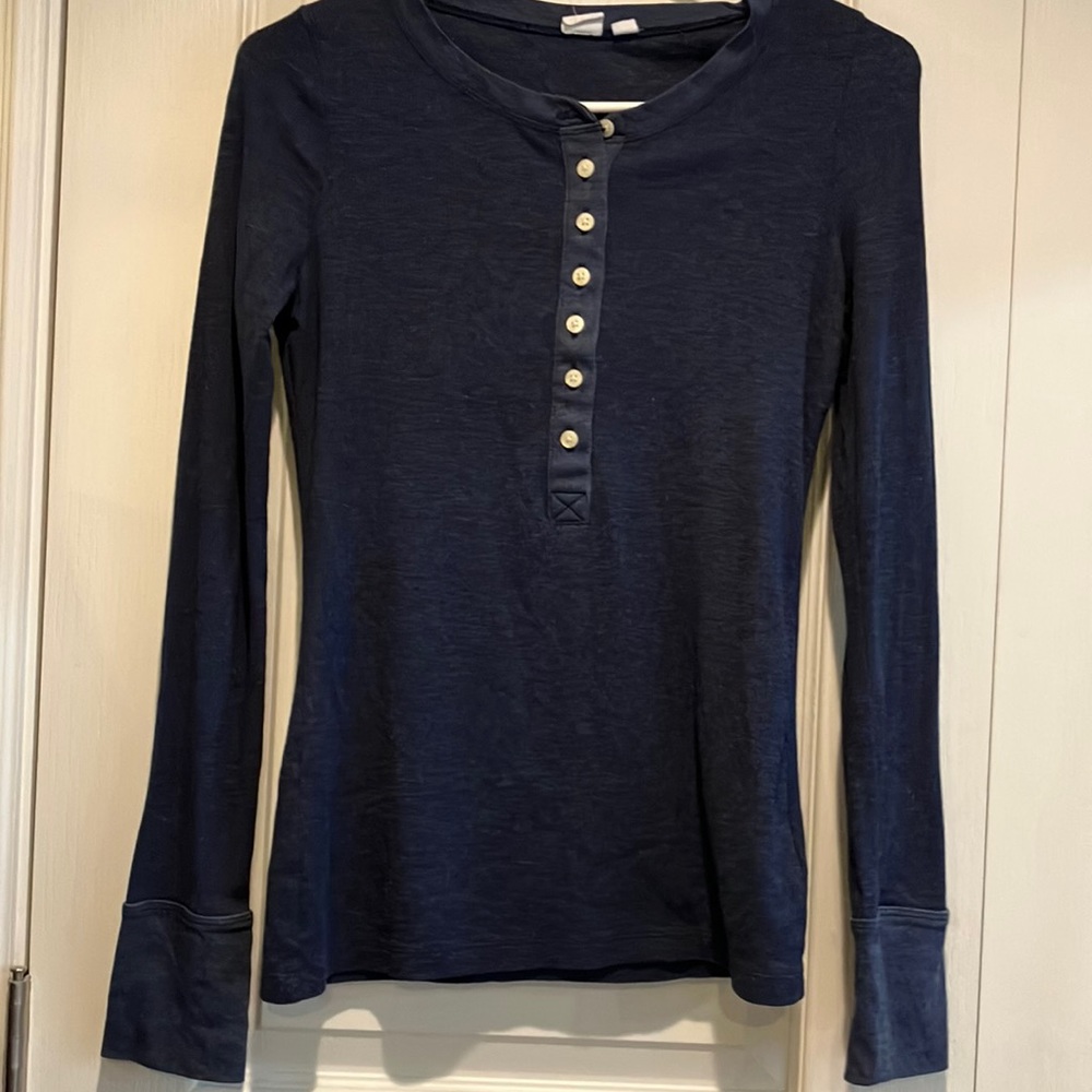 Petite ribbed long sleeve